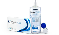 Lenses
			& Laim-Care solution