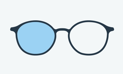Óculos com filtro de bloqueio de luz azul