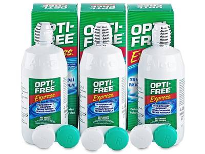 OPTI-FREE Express Solução 3 x 355 ml 