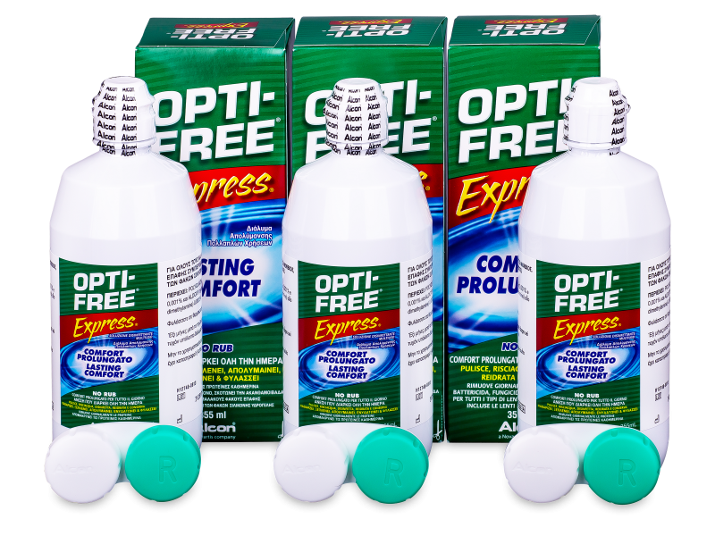 OPTI-FREE Express Solução 3 x 355 ml