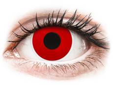 Lentes de Contacto Crazy Lens Vermelho Red Devil - ColourVUE (2 lentes)