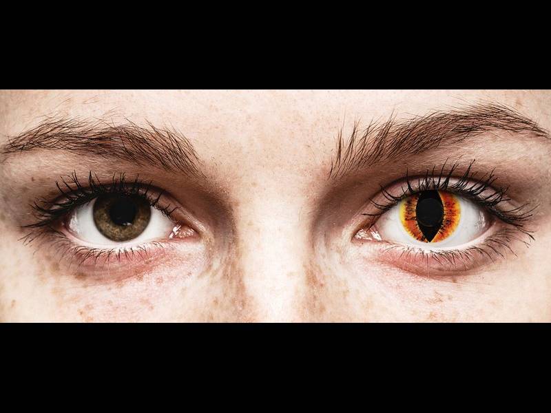 Lentes de Contacto Crazy Lens Olhos de Sauron Sauron Eyes - ColourVUE (2 lentes)