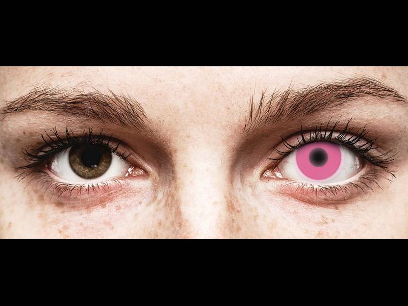 Lentes de Contacto Crazy Glow Rosa - ColourVUE (2 lentes)