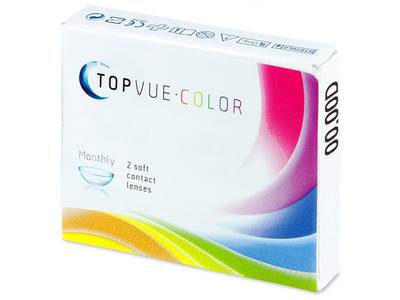 TopVue Color - Turquoise - sem correção (2 lentes)
