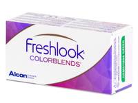 FreshLook ColorBlends True Sapphire - sem correção (2 lentes)