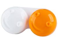 alensa.pt - Lentes de contacto - Estojo para lentes de contacto 3D - Laranja