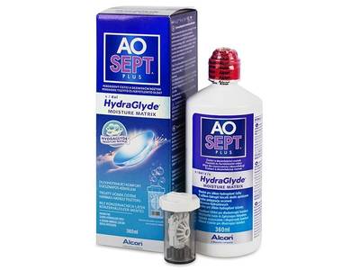 AO SEPT PLUS HydraGlyde solução 360 ml 
