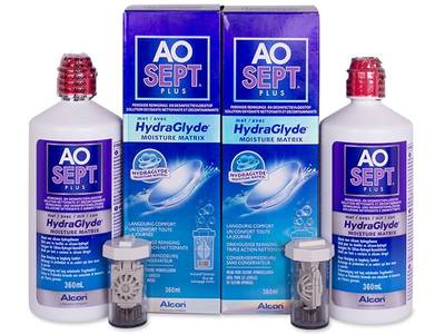 AO SEPT PLUS HydraGlyde solução 2x360 ml 