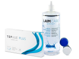 TopVue Monthly Plus (6 lentes) + Solução LAIM-CARE 400 ml