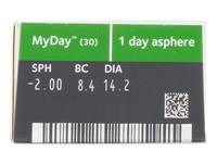 MyDay daily disposable (90 lentes)