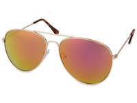 alensa.pt - Lentes de contacto - Óculos de Sol Pilot Dourado - Rosa/Laranja