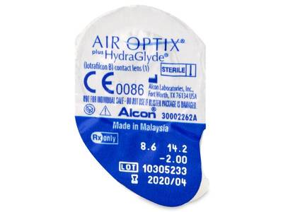 Air Optix plus HydraGlyde (3 lentes)