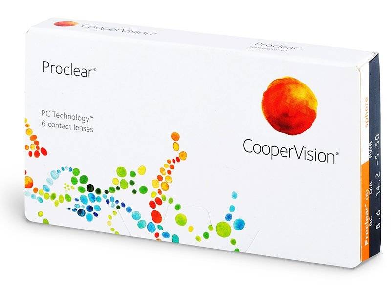proclear sphere 6 lentes