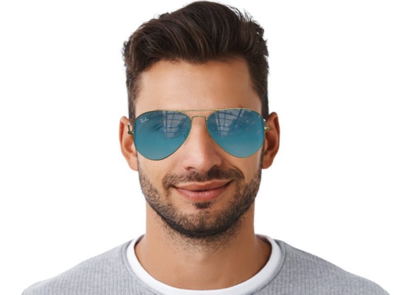 Óculos de Sol Ray-Ban Original Aviador RB3025 - 112/4L POL 